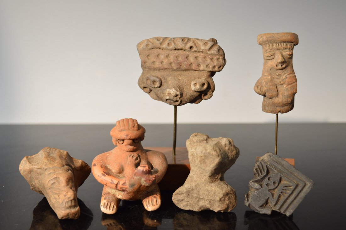 A Pre-Columbian group of fragments (1 of 4)