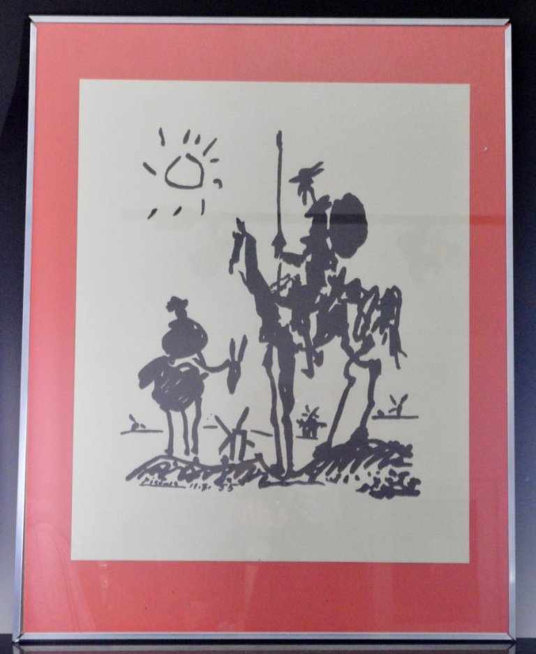 Pablo Picasso's "Don Quixote" Lithograph (1 of 1)