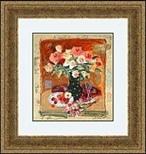 THE SCREAM BY EDVARD MUNCH: LITHOGRAPH, IMAGE SIZE: 23 5/8X31 1/2", FRAMED: 31 7/8X39 3/4"