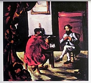 Lithograph After Paul Cezanne: Lithograph After Paul Cezanne, size approx. 13 x 19 in.