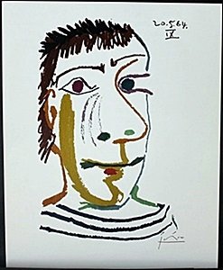 Lithograph After Pablo Picasso: Lithograph After Pablo Picasso, Signed After the artist. Size approx. 13 x 10 in. Pablo Picasso (October 25th 1881 - April 8th 1973), also known as Pablo Ruiz y Picasso, was singular in the art world.