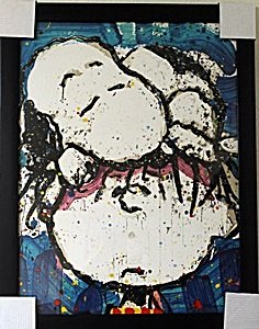 Sleepy Head - Original Lithograph by Tom Everhart: Custom Framed, Limited Edition, Original Lithograph, Hand Signed and Numbered by the artist, Approximate Size 34" x 27" Inches. ; (FRAMED)