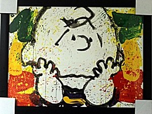 Call Waiting - Original Lithograph by Tom Everhart: Custom Framed, Limited Edition, Original Lithograph, Hand Signed and Numbered by the artist, Approximate Size 27" x 34" Inches. ; (FRAMED)
