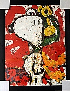 To Remember - Original Lithograph by Tom Everhart: Custom Framed, Limited Edition, Original Lithograph, Hand Signed and Numbered by the artist, Approximate Size 34" x 27" Inches. ; (FRAMED)