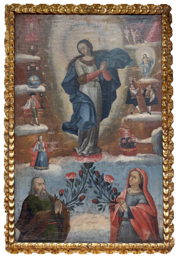 Portrait of Mary with Her Parents (1 of 2)