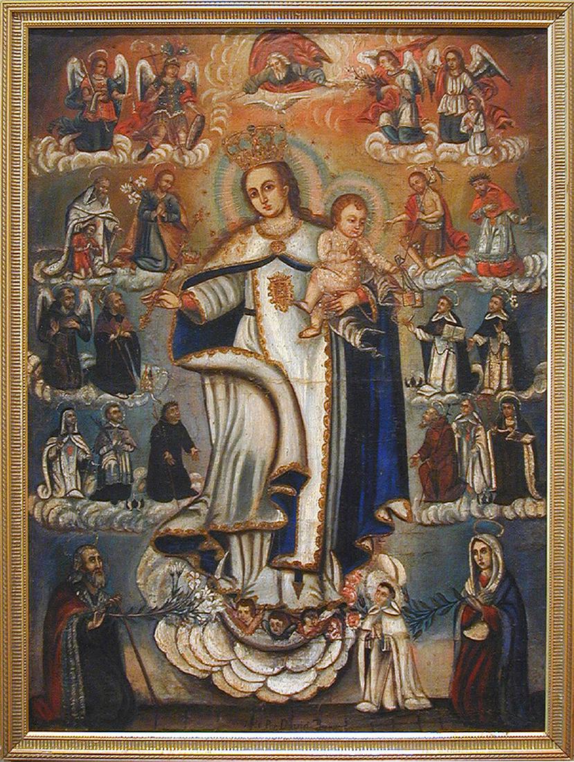 Adoration of the Virgin and Christ (1 of 2)