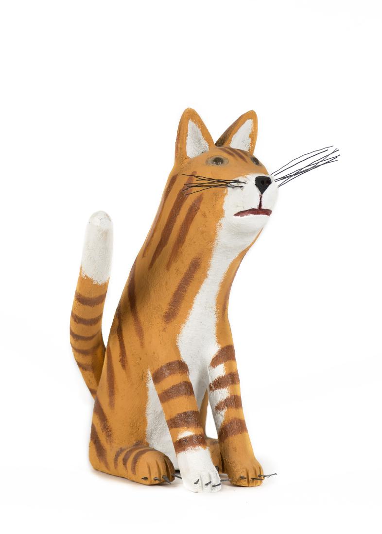 Folk Art Cat (1 of 1)