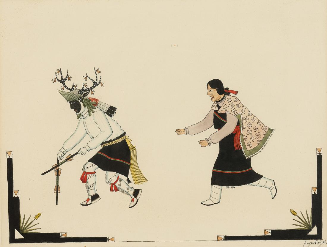 Roybal, Alfonso (Awa Tsireh), San Ildefonso (1 of 2)