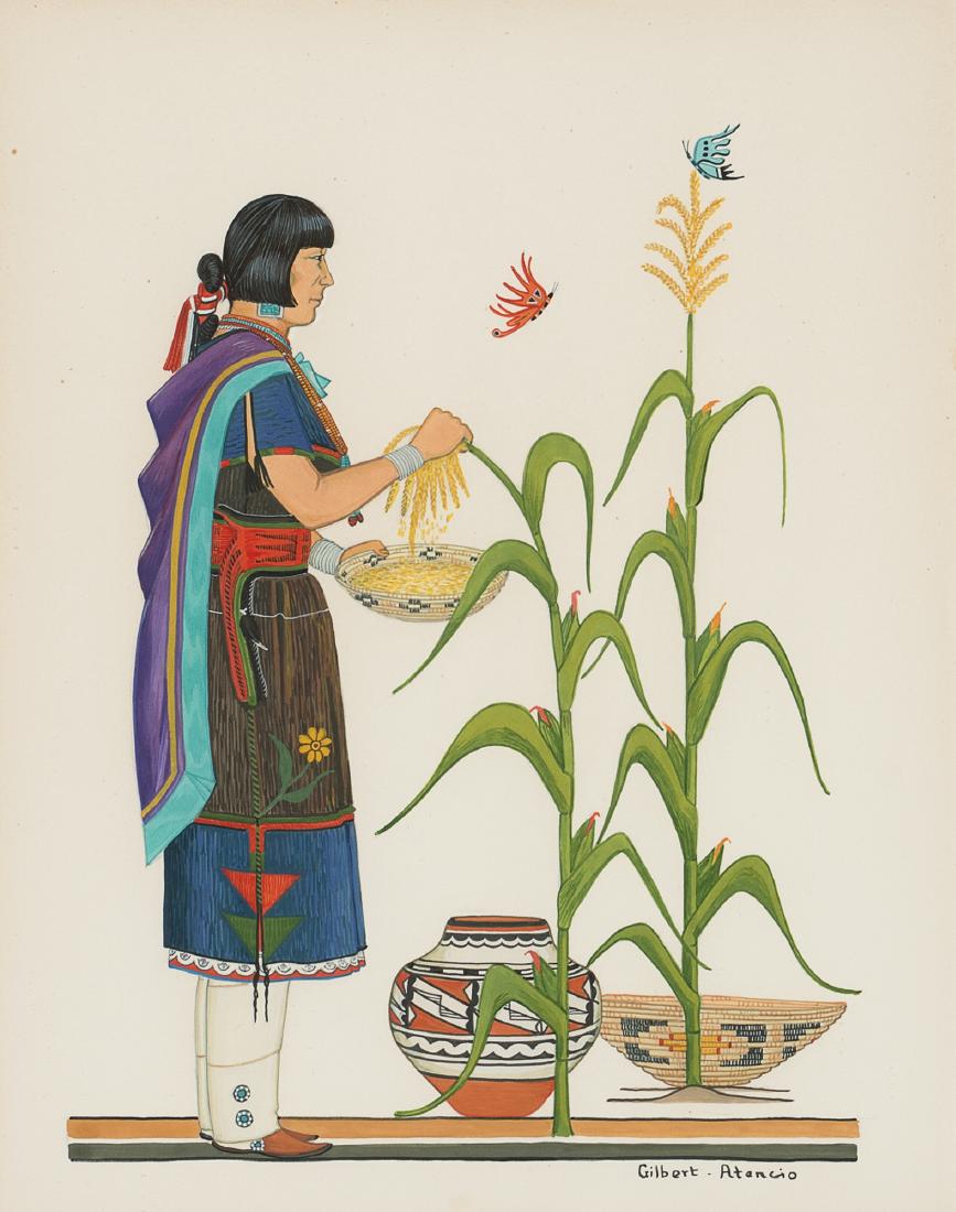 Atencio, Gilbert (Wah Peen), San Ildefonso (1 of 2)