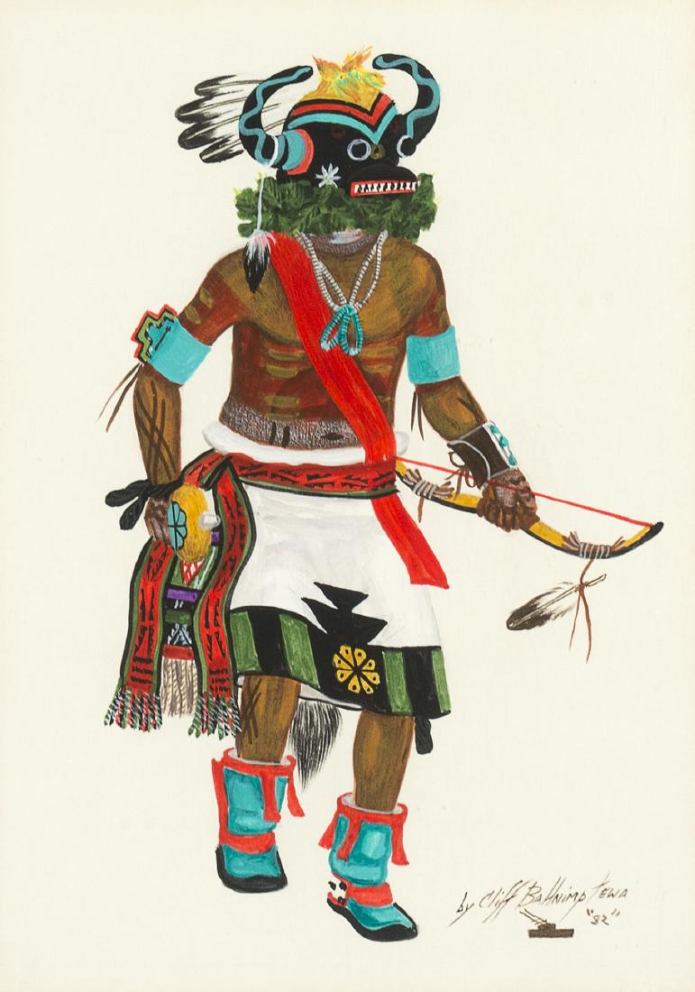 Bahnimptewa, Cliff, Hopi (1 of 2)