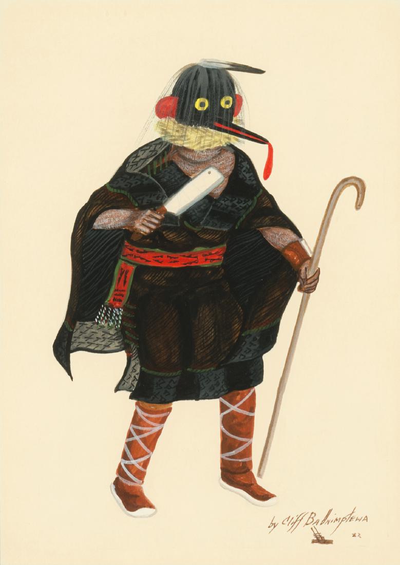 Bahnimptewa, Cliff, Hopi (1 of 2)