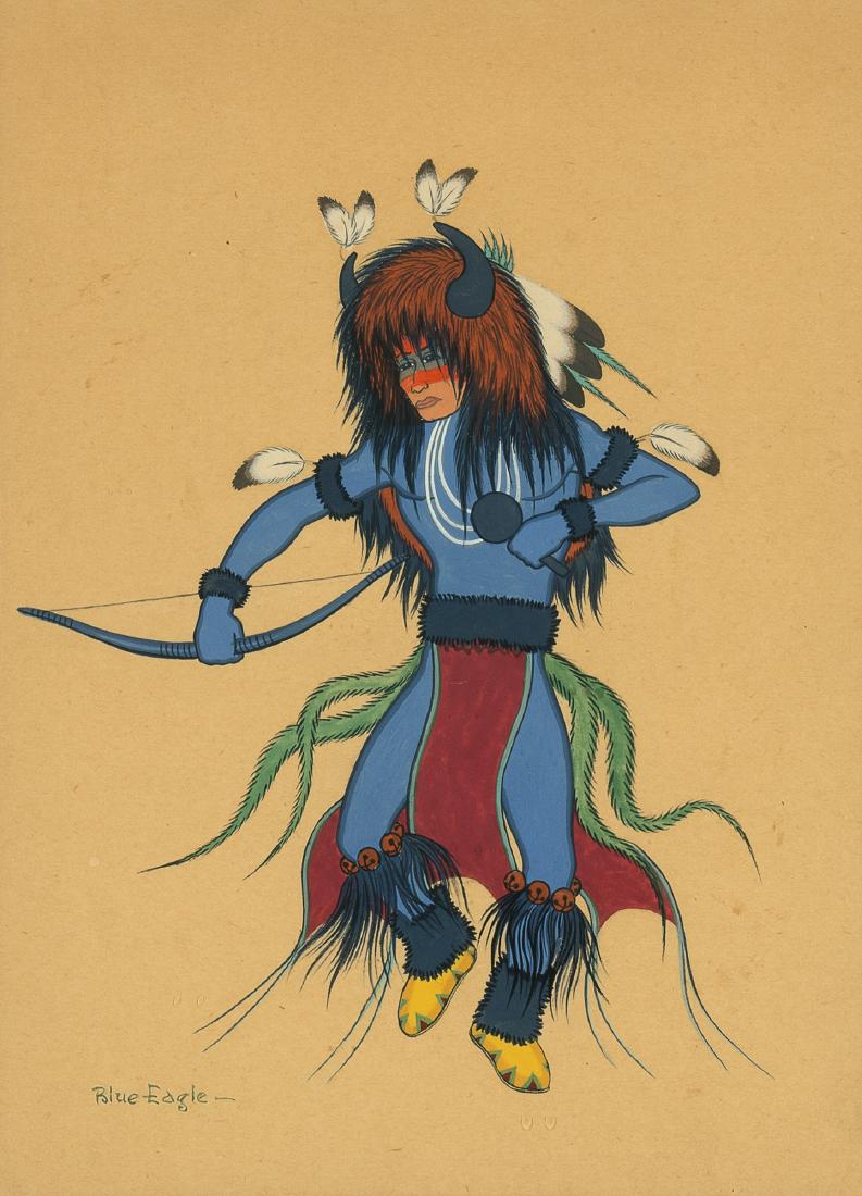 McIntosh, Alex (Blue Eagle-Chebona Bula), Creek/Pawnee (1 of 2)