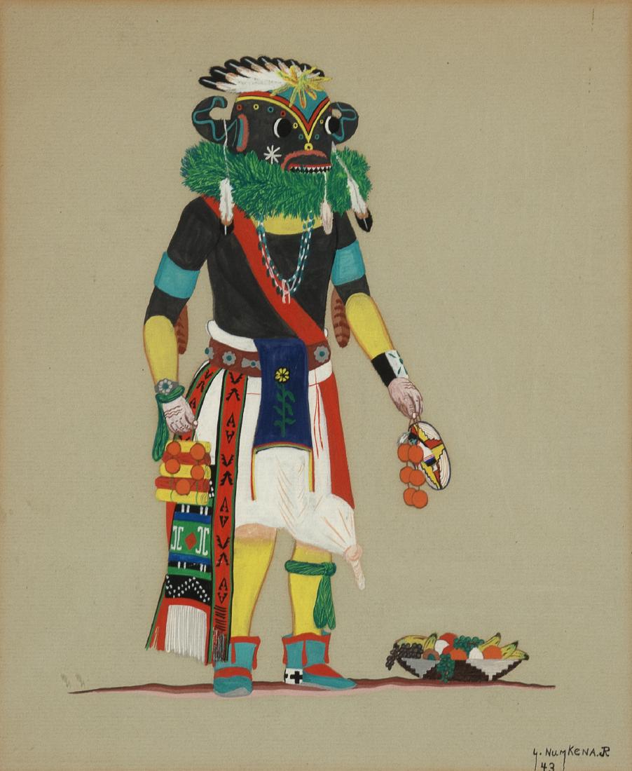 Numkena Jr., Lewis, Hopi (1 of 2)