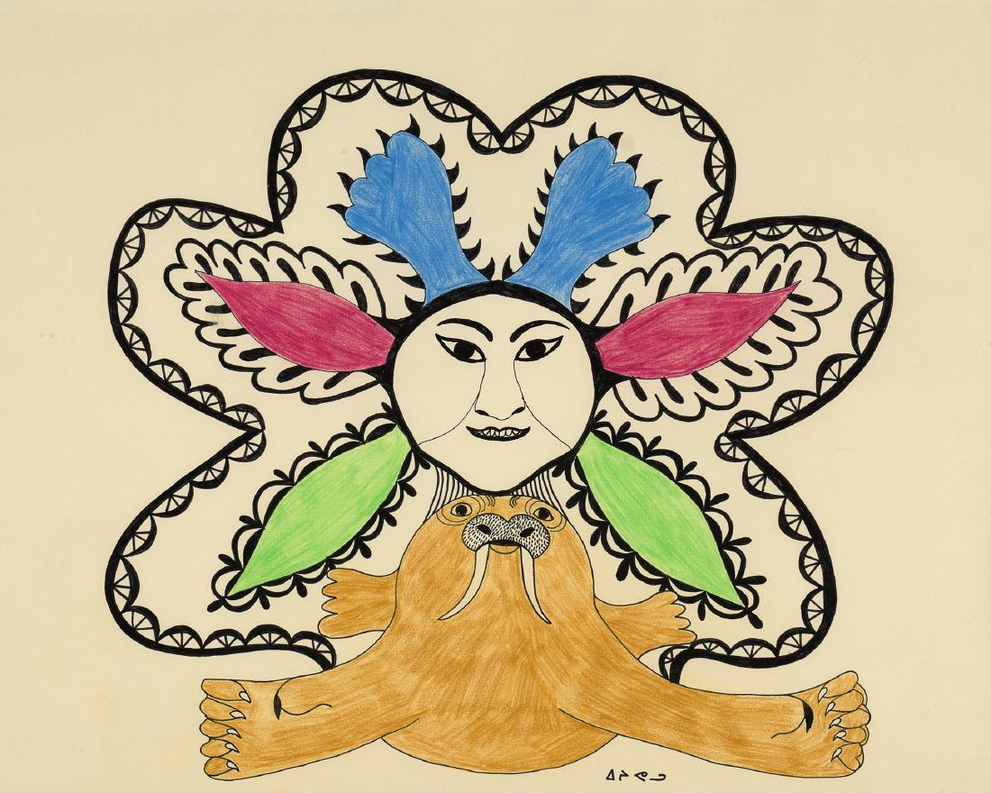 Ragee, Egevadluq, Inuit (Cape Dorset) (1 of 2)