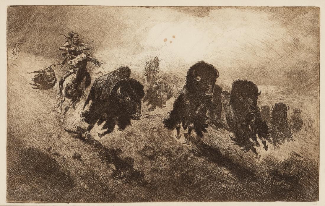 Edward Borein, Robes and Meat (1 of 2)