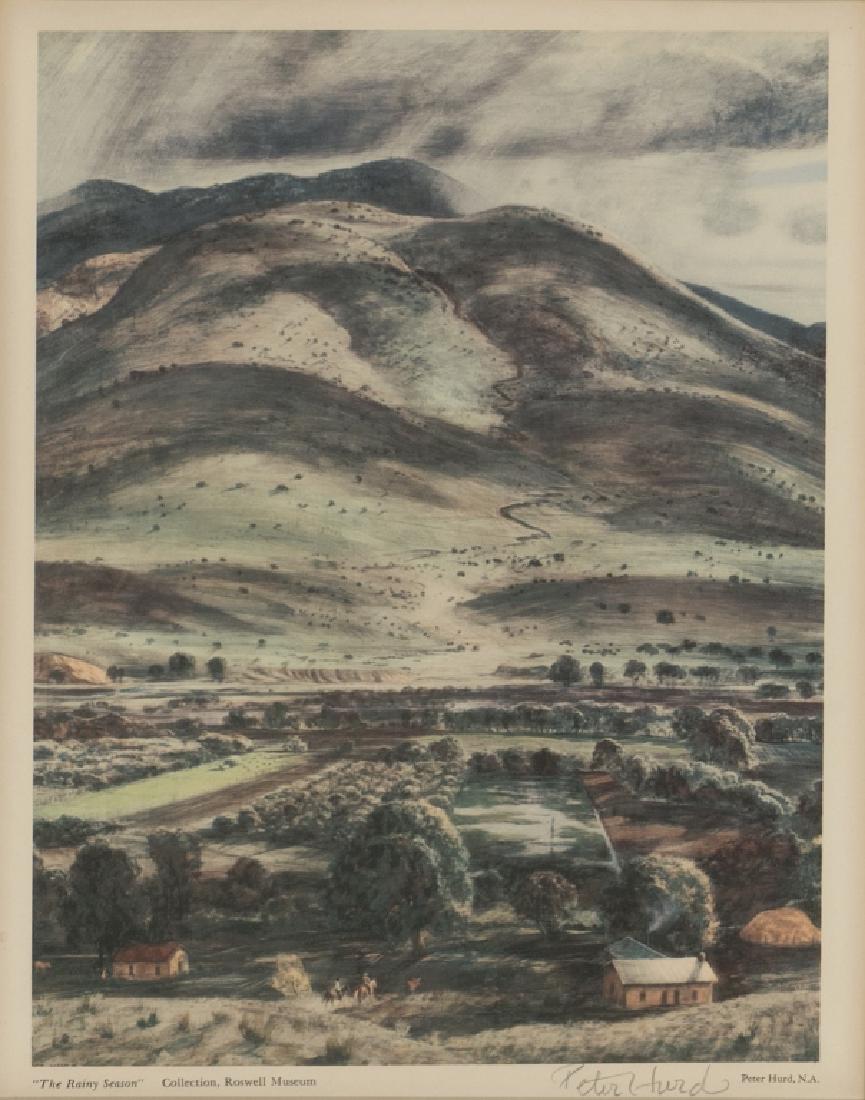 Peter Hurd, The Rainy Season, 20th c. (1 of 2)
