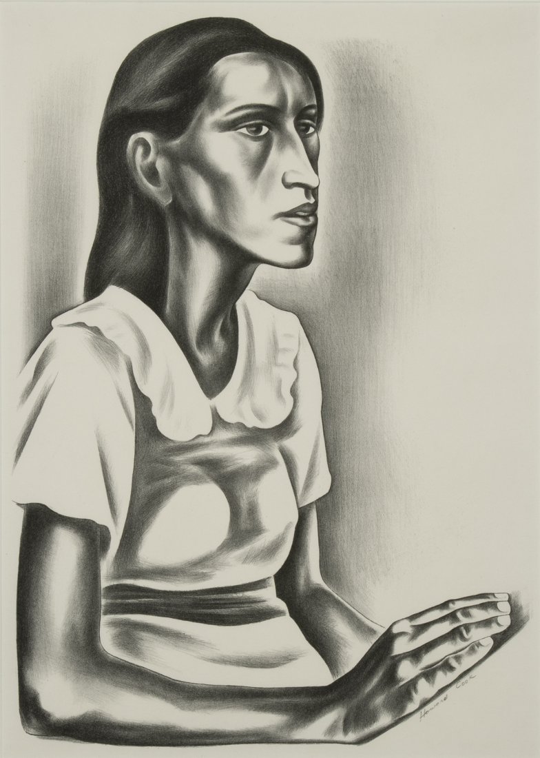 Howard Cook, Cumberland Girl, 1937 (1 of 2)