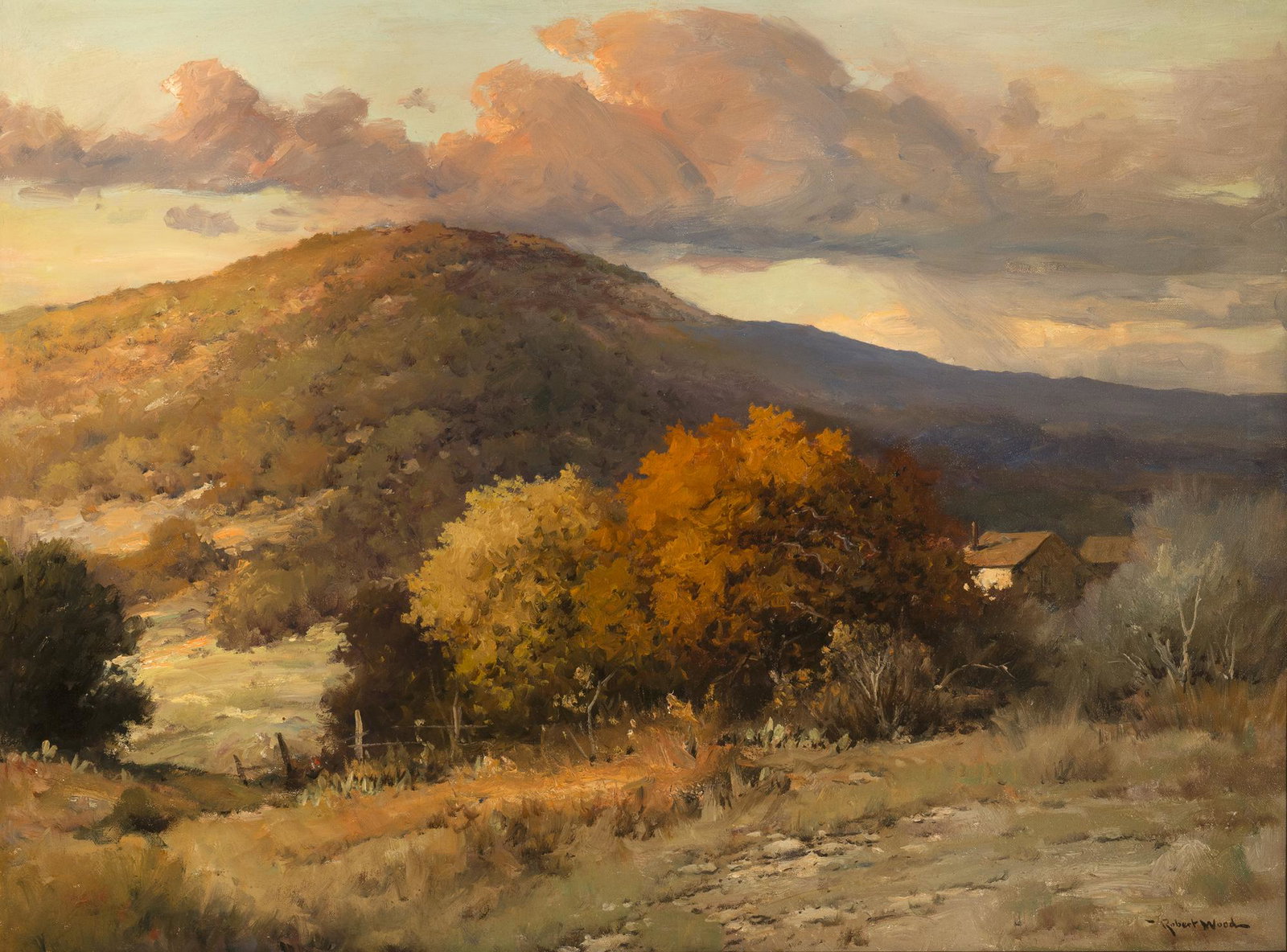 Robert Wood, Sunset in the Texas Hill Country (1 of 2)