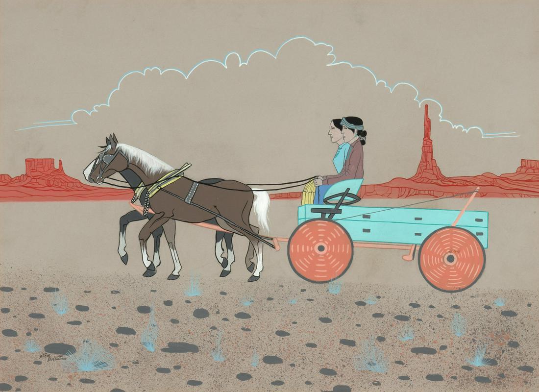 Stanley Battese (Keholuyah), Untitled (1 of 2)