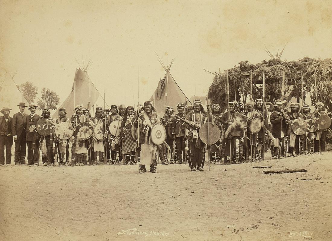 Ben Wittick, Mescalero Apache Group at Tertio (1 of 2)