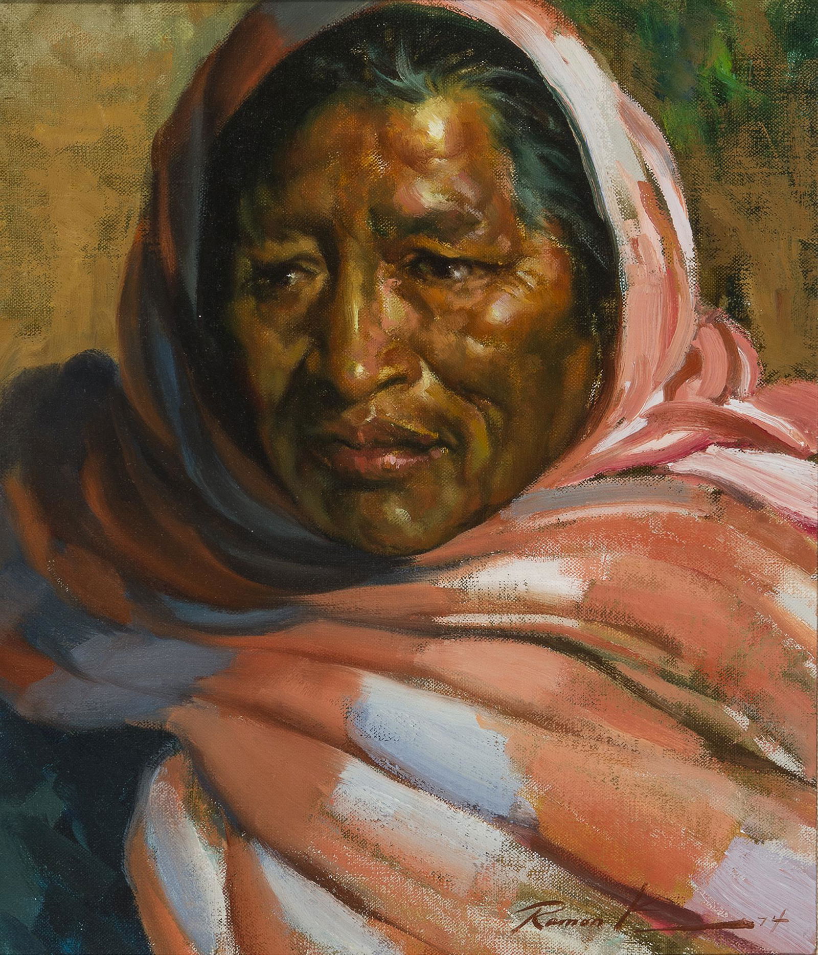 Ramon Kelley, Antonio Lujan, Taos Pueblo (1 of 2)