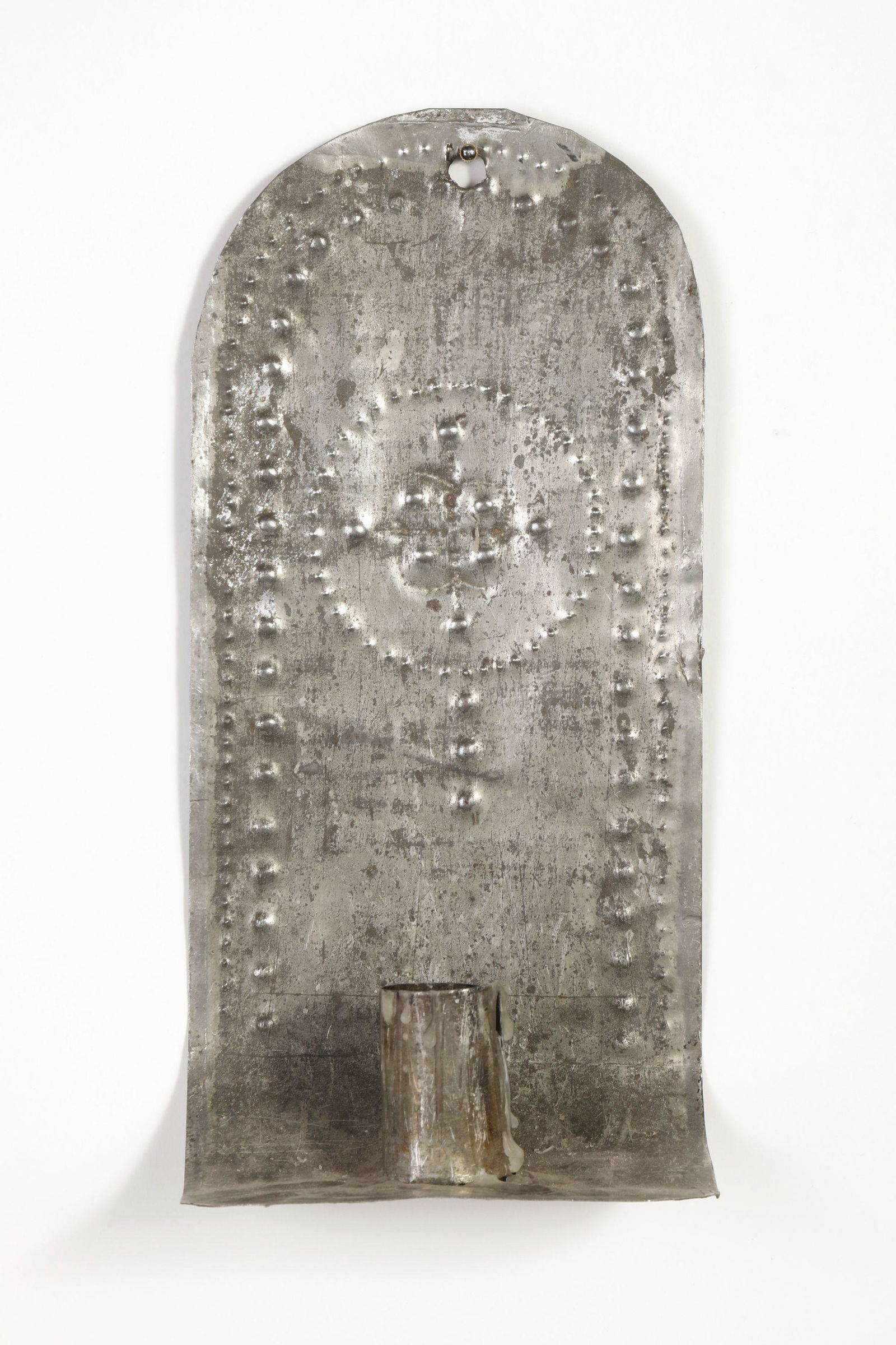 Tin Candle Sconce, 19th Century (1 of 2)