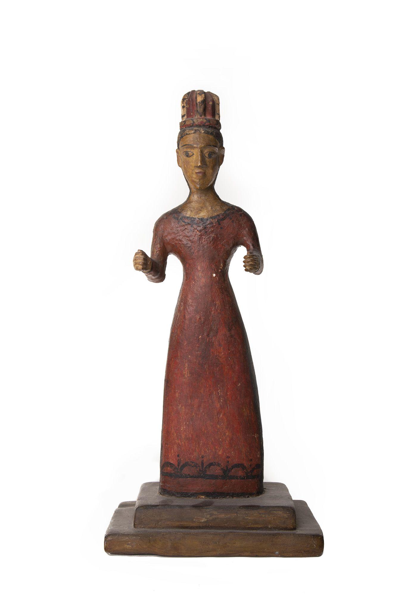 José Benito Ortega, Bulto of Santa Barbara (1 of 2)