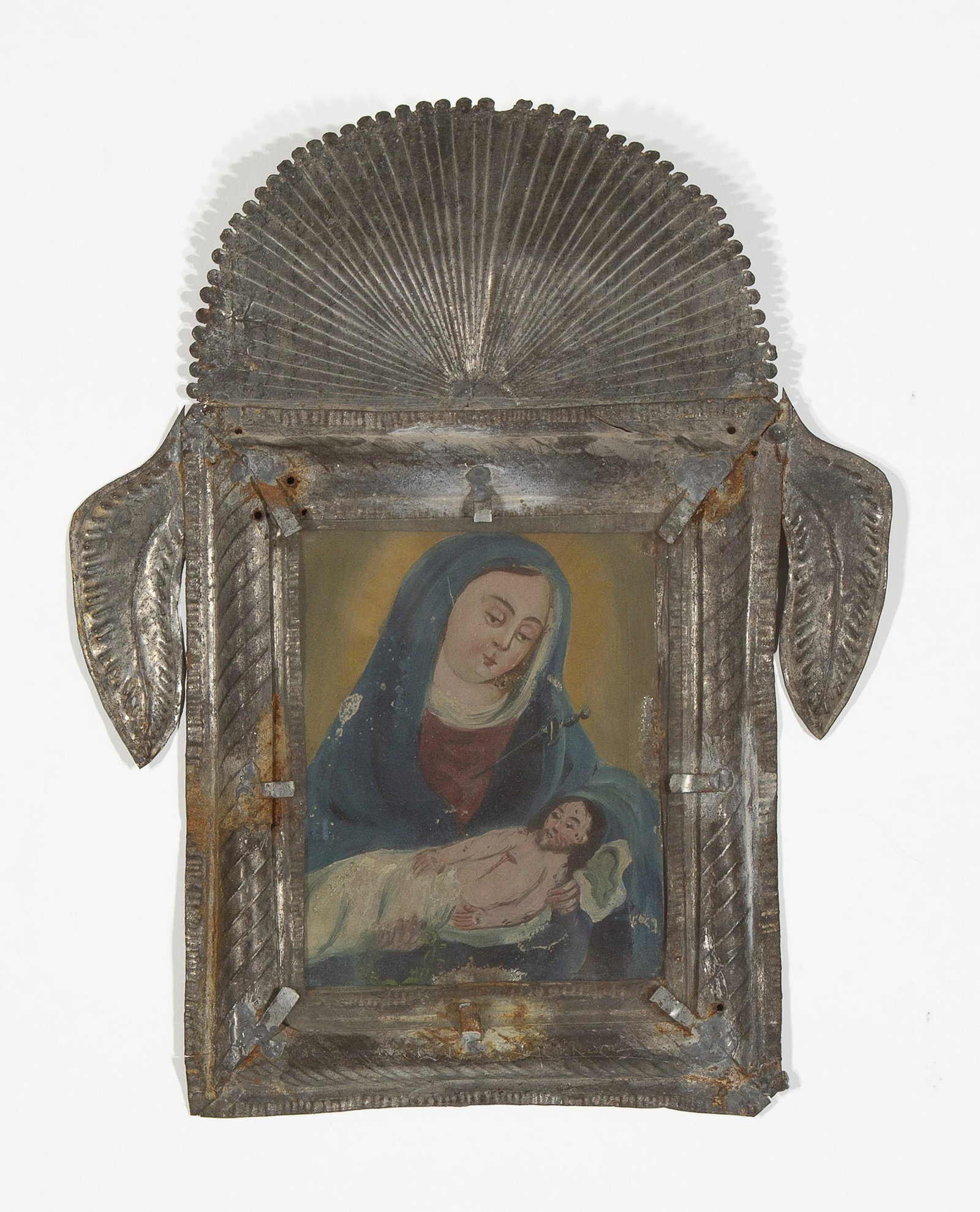 Mexico, Tin Retablo of Our Lady of Solitude, ca. (1 of 1)