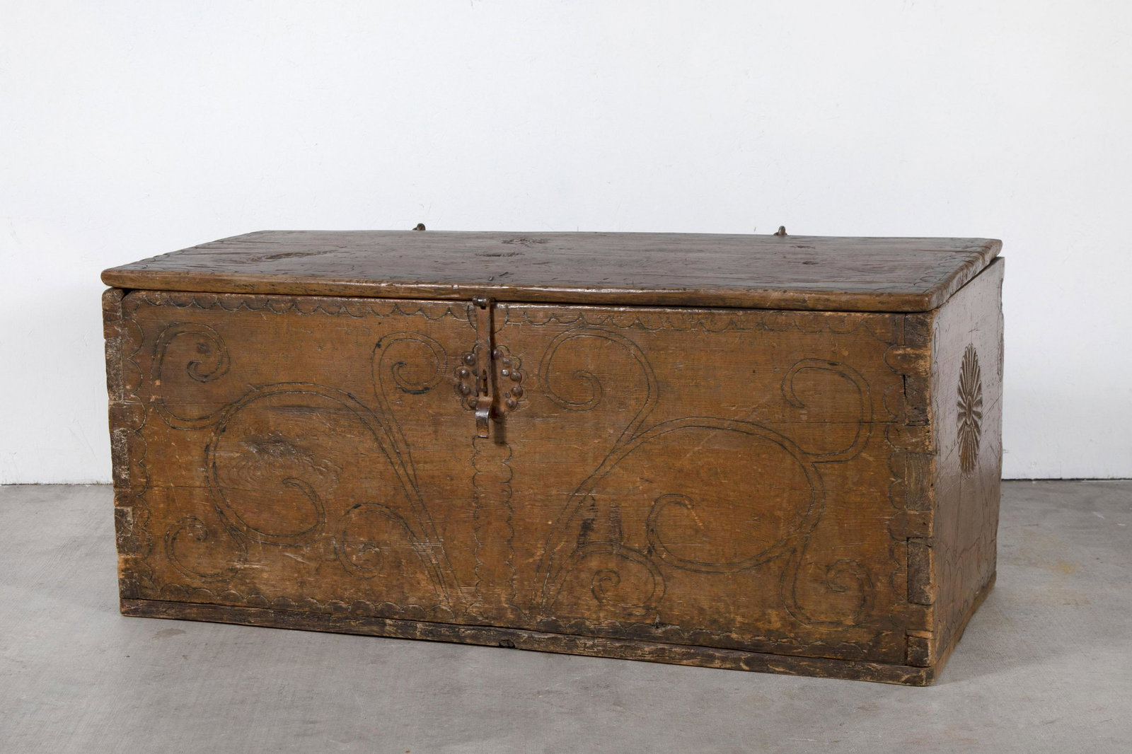 New Mexico, Storage Chest, ca. 1840 (1 of 4)