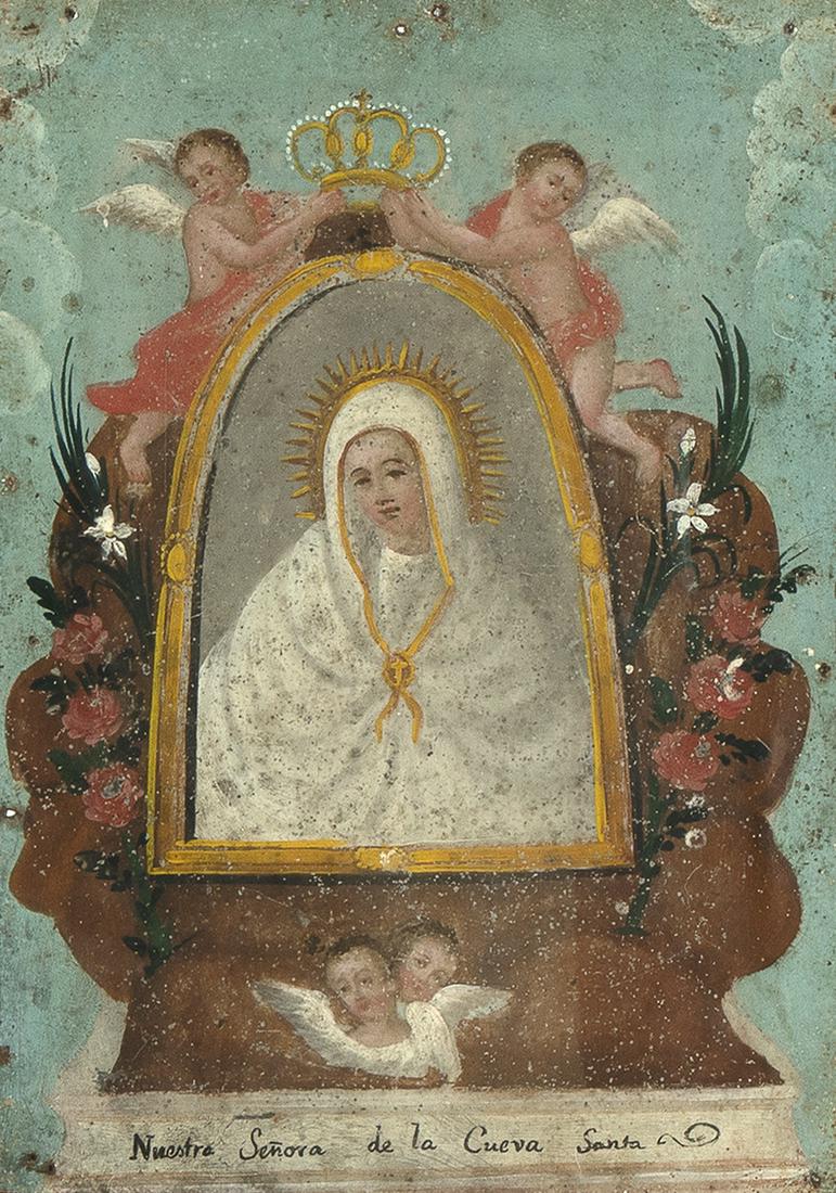 New Mexico, Retablo of Nuestra Señora de al Cueva Santa (1 of 2)