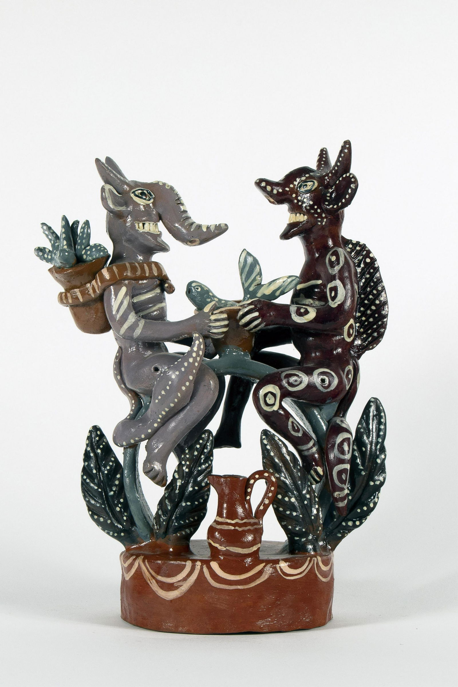 Emilio Basilio Hernantes, Untitled (Devils with Fish) (1 of 3)