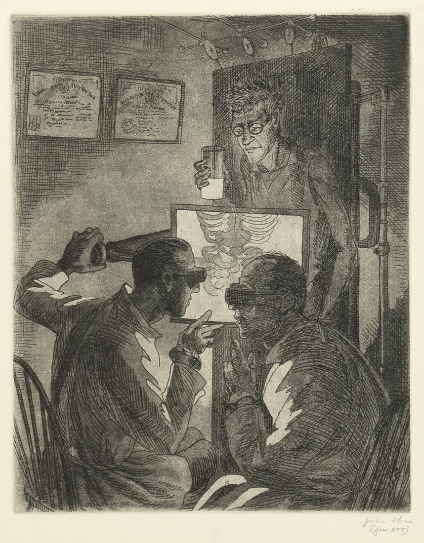John Sloan, X-Rays, 1926 (1 of 4)