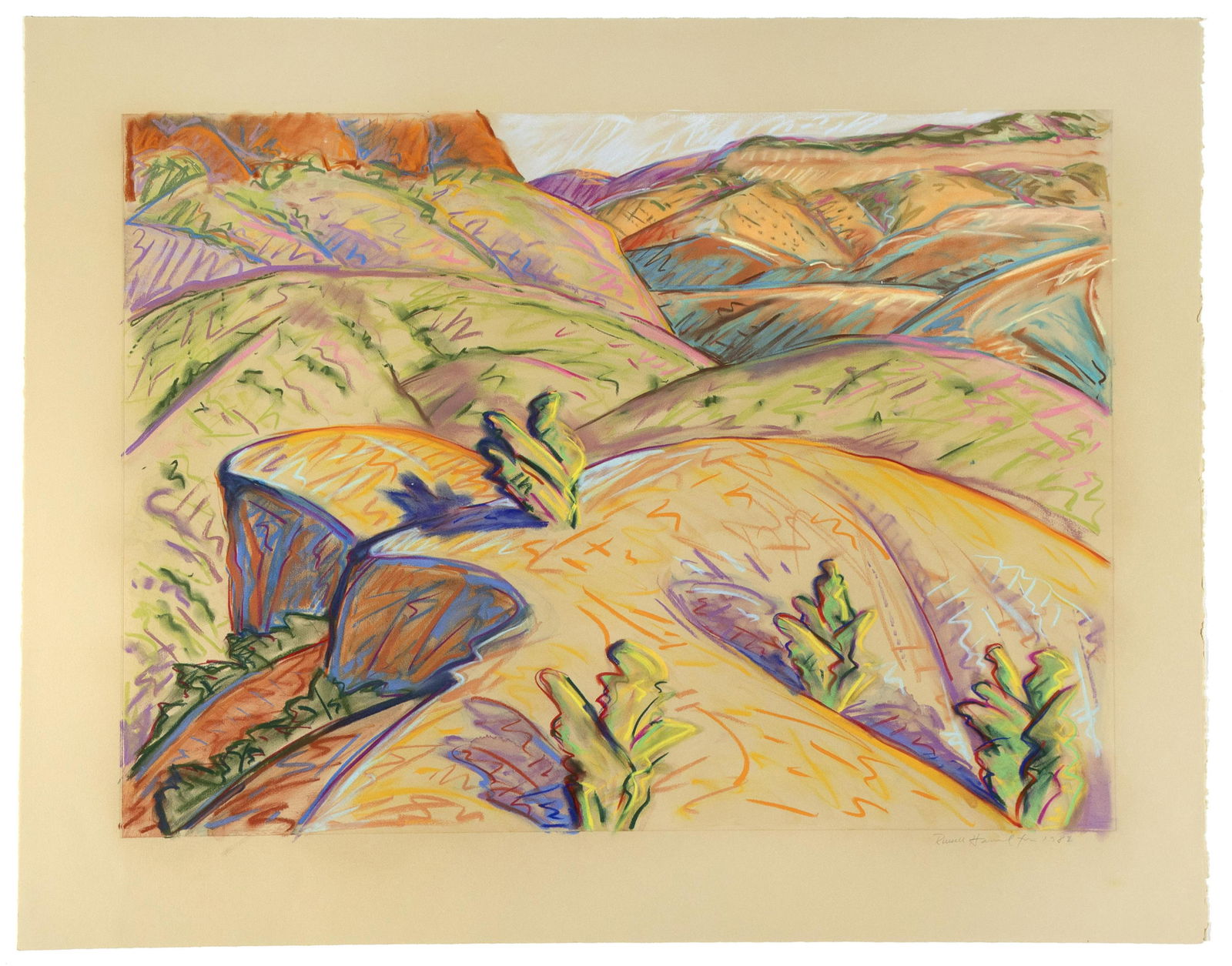 Russell Hamilton, Untitled (New Mexico Landscape), 1982 (1 of 1)