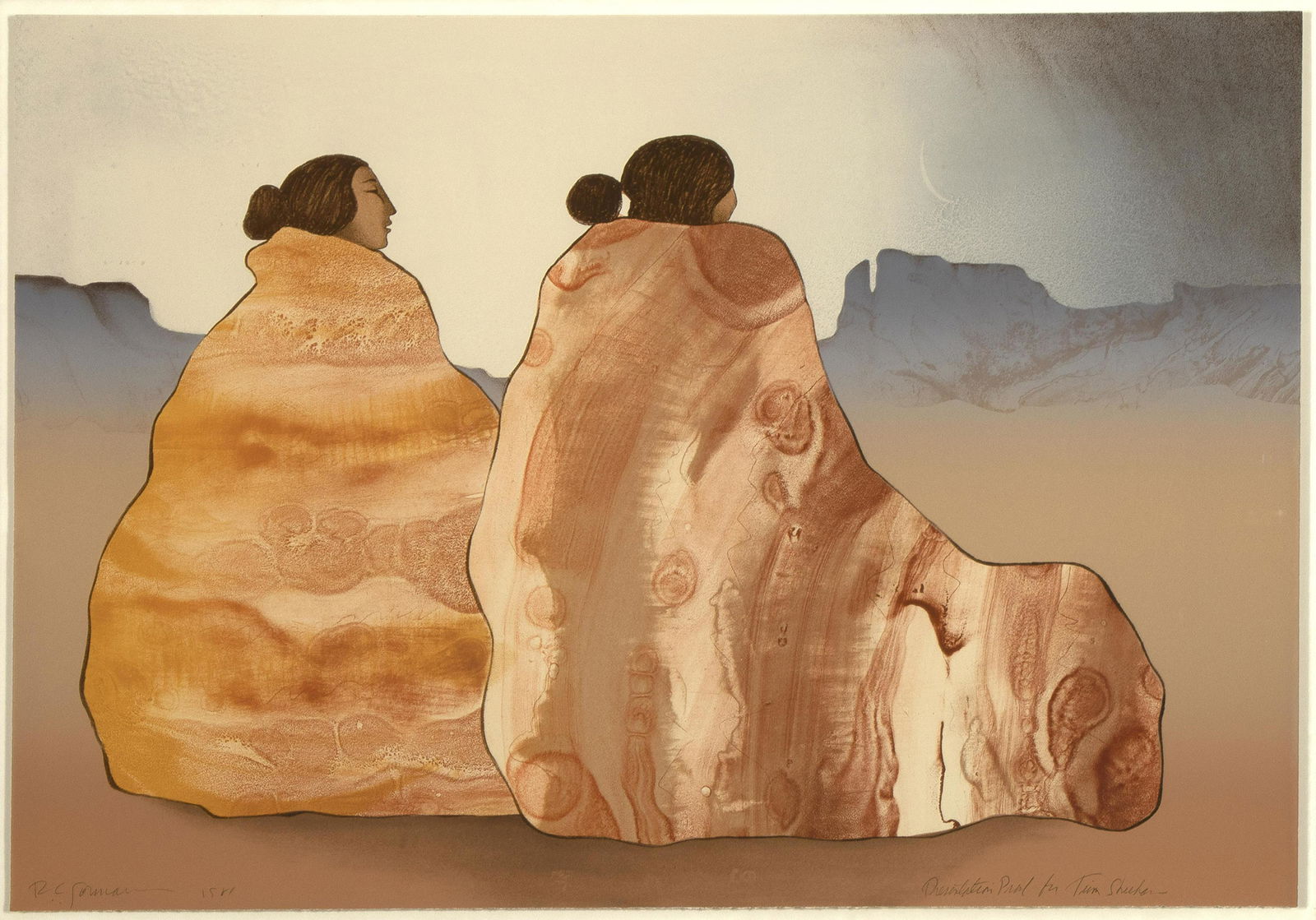 R. C. Gorman, Summer Storm, 1981 (1 of 3)