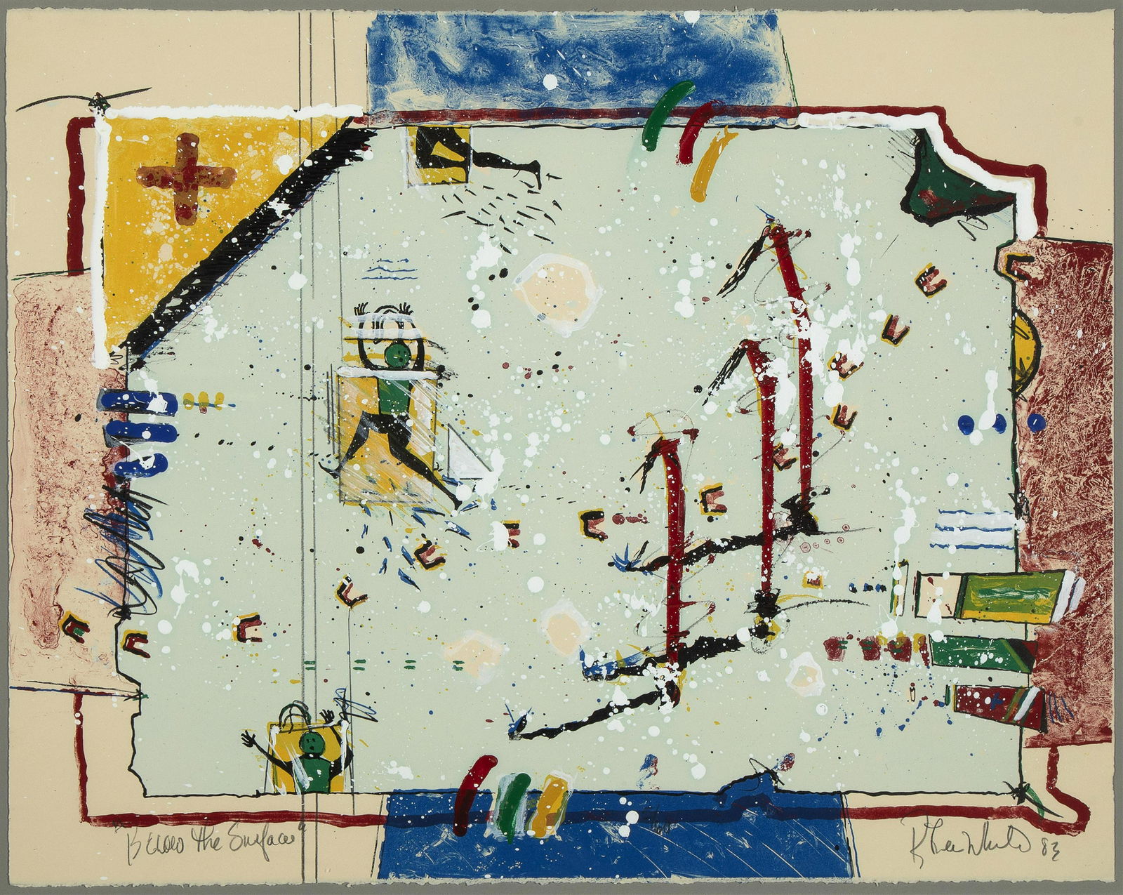 Randy Lee White, Below the Surface, 1983 (1 of 3)