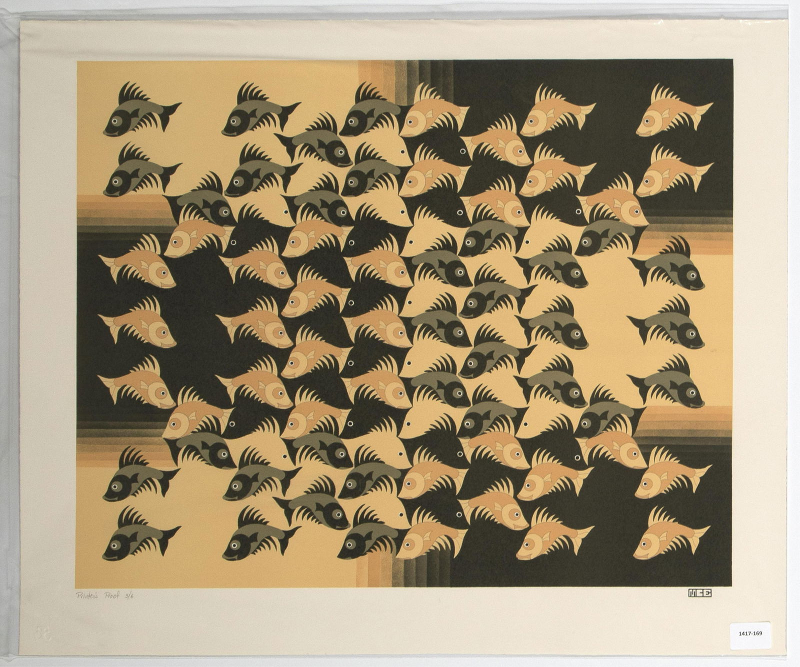M. C. Escher, Untitled (Fish) (1 of 1)