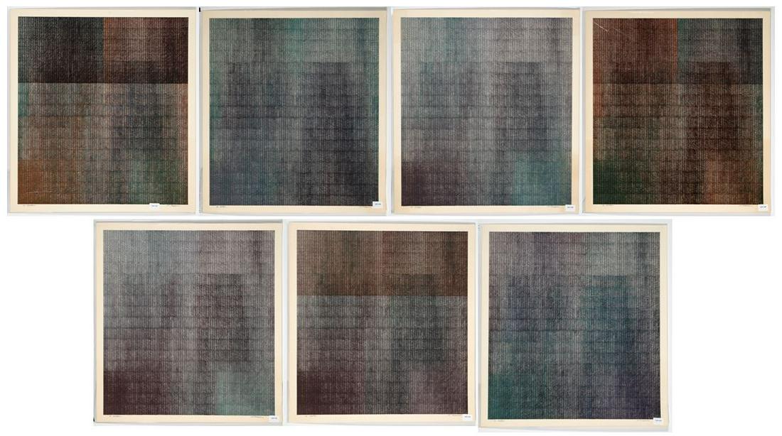 Richard Charles Cramer, Seven Lithographs (1 of 8)