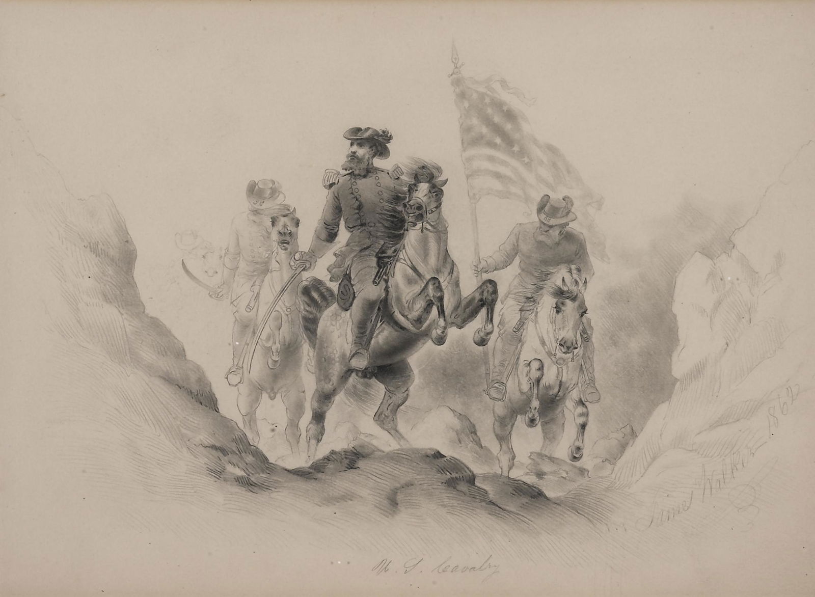 James Walker, U.S. Cavalry, 1862 (1 of 1)