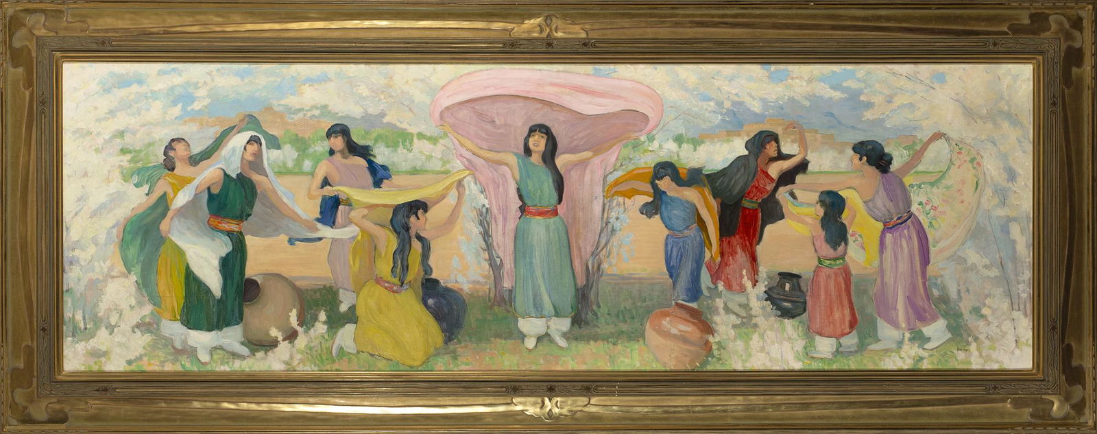 Bert Geer Phillips, After the Ceremony (1 of 2)