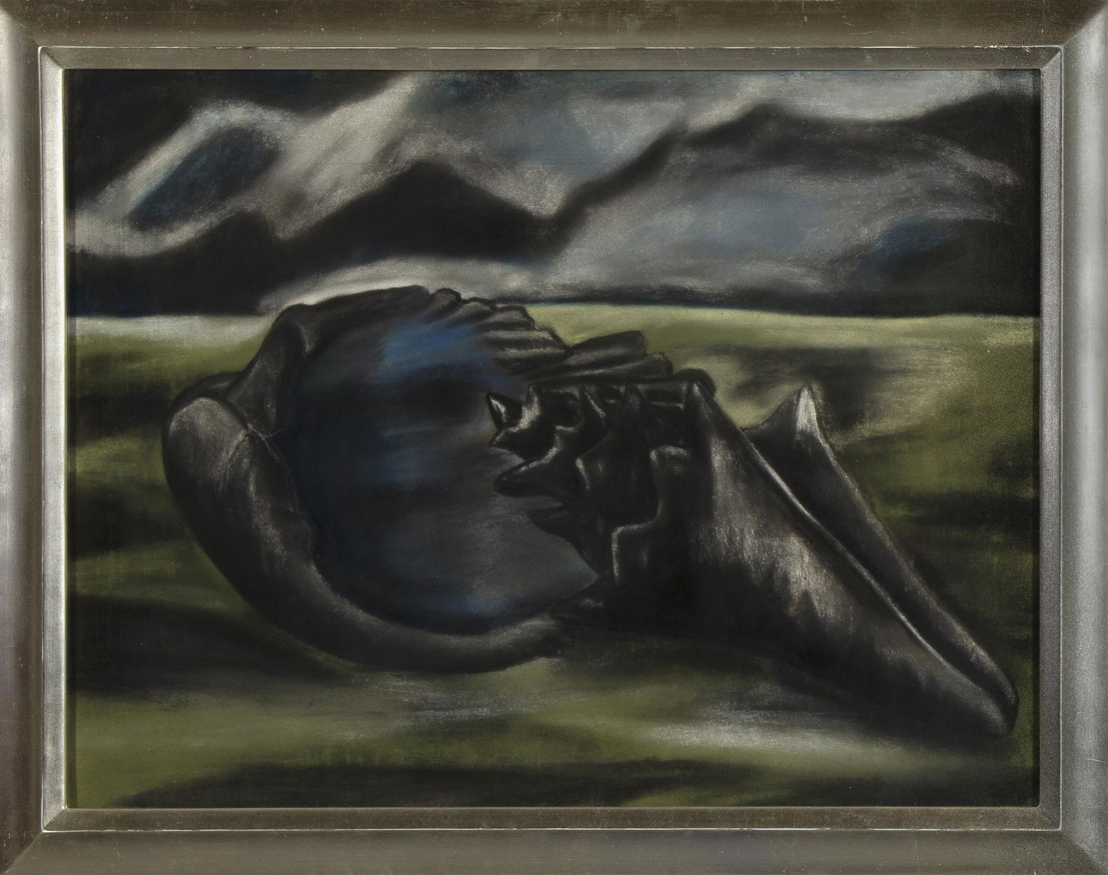 Rebecca Salsbury James, Shell in Landscape (1 of 2)