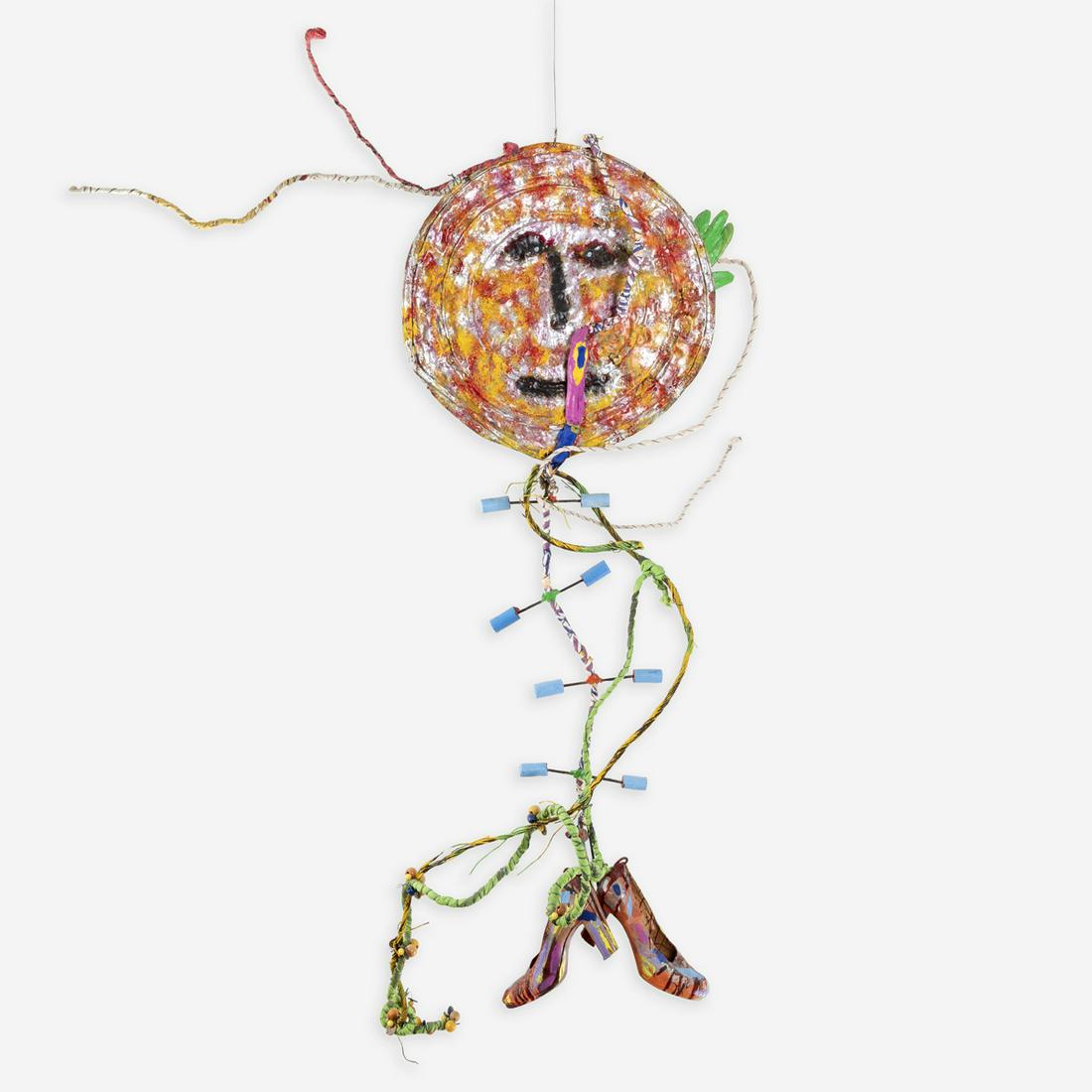 Rafael Ferrer, La Maravillosa, 1980: Rafael Ferrer(b. 1933)La Maravillosa, 1979mixed media assemblage60 x 28 x 24 in. (152.40 x 71.12 x 60.96 cm.) The ArtistThe Barbara and Ed Okun Collection