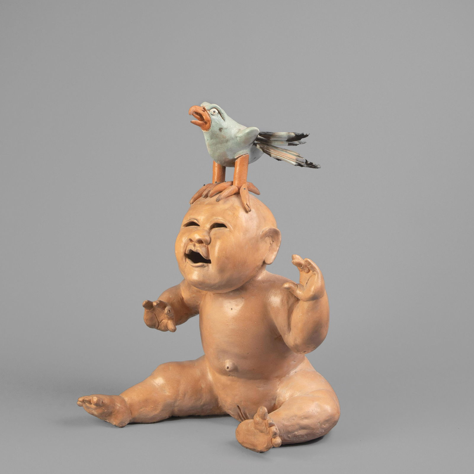 Joe Mariscal, Baby and Bird, 1980 (1 of 3)