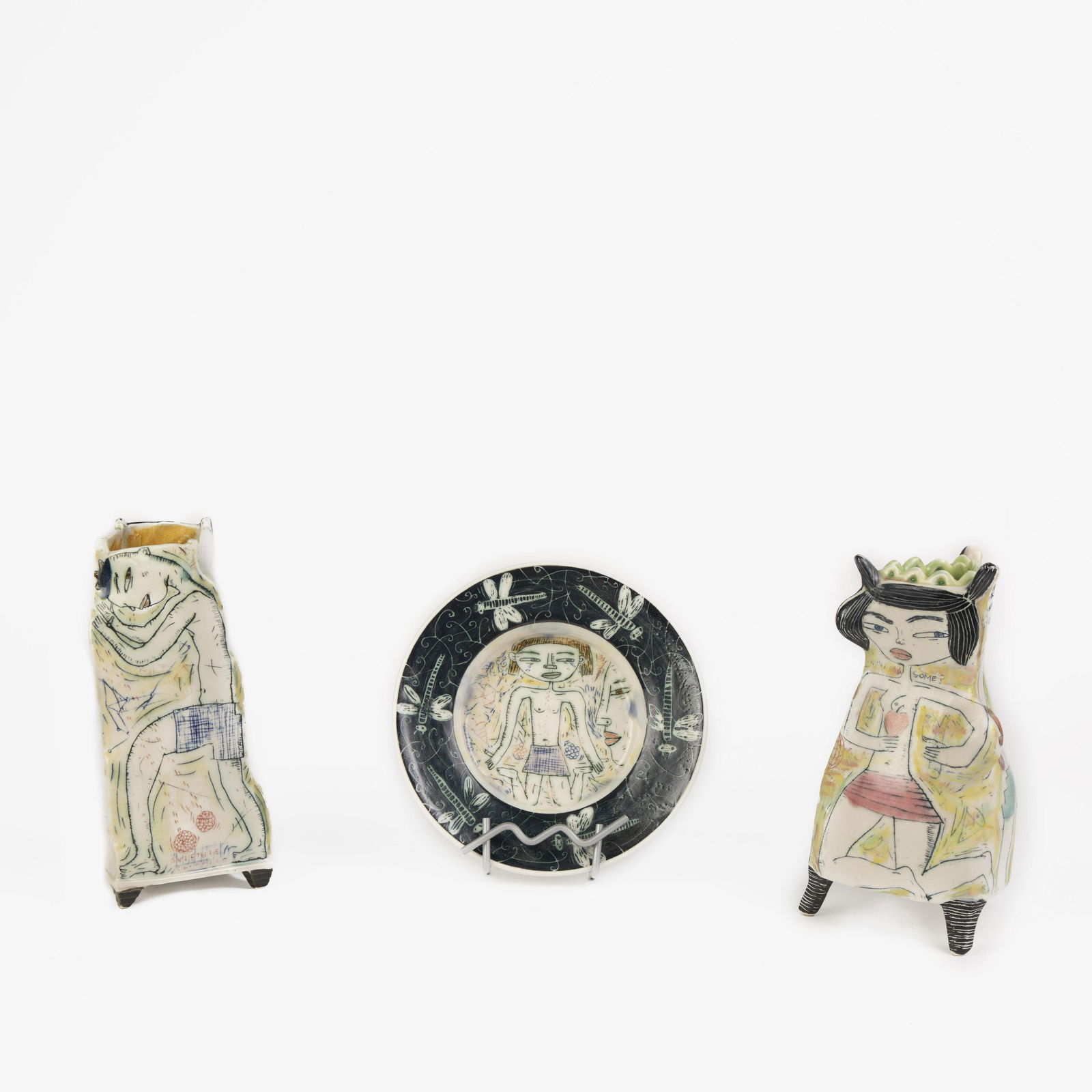 Kevin Snipes, Three Porcelain Vessels (1 of 1)