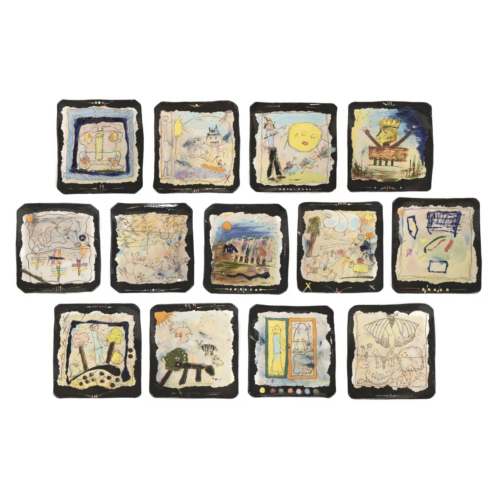 Donald Reitz, Okun 50th Wedding Anniversary Plates (1 of 1)