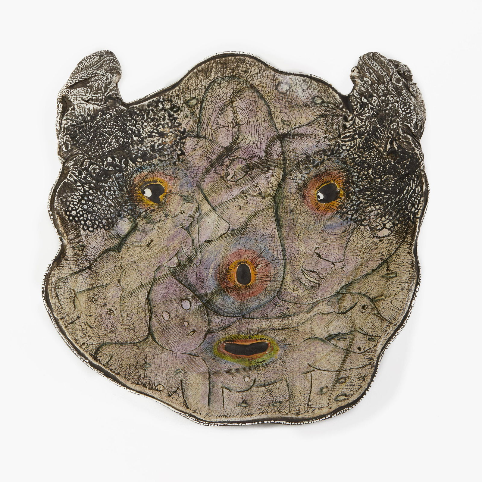 Andy Nasisse, Large Portrait Platter, 2001 (1 of 3)