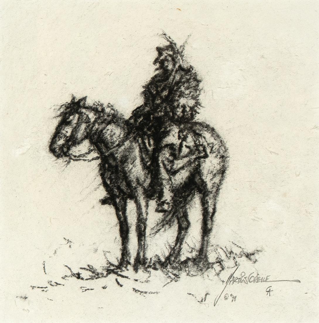 Martin Grelle, Untitled (Horse and Rider), 1998 (1 of 2)