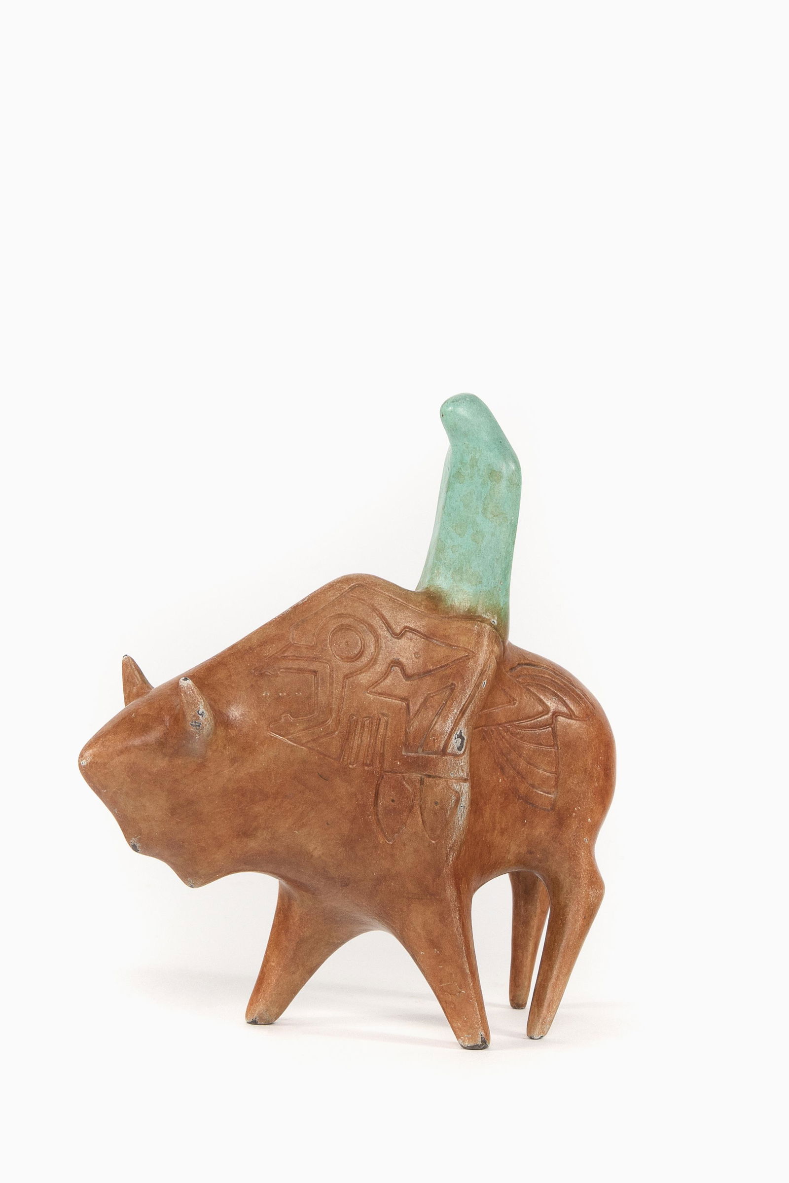 Rebecca Tobey, Untitled (Buffalo and Rider) (1 of 4)