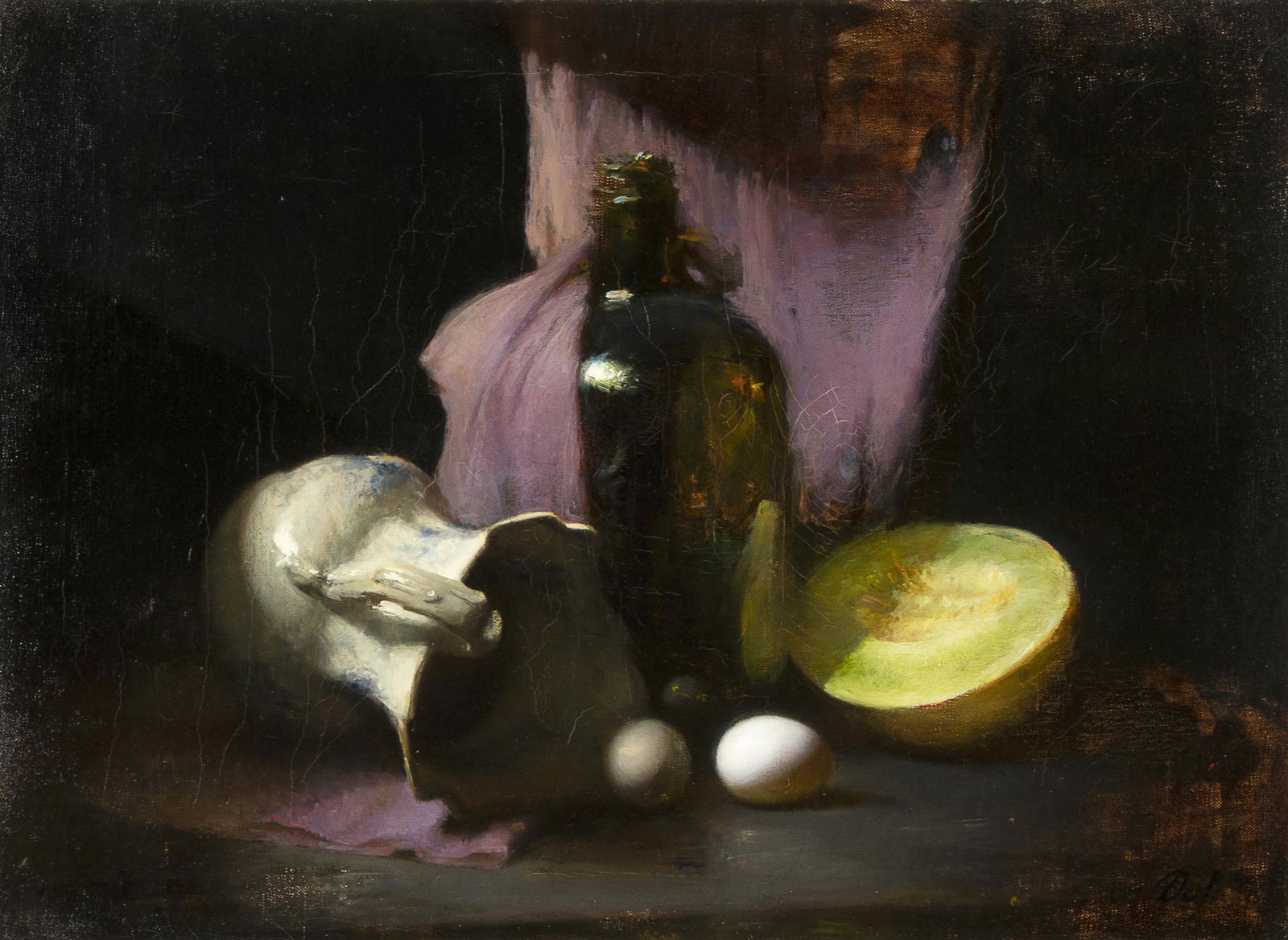 David Leffel, Melon and Still Life (1 of 2)