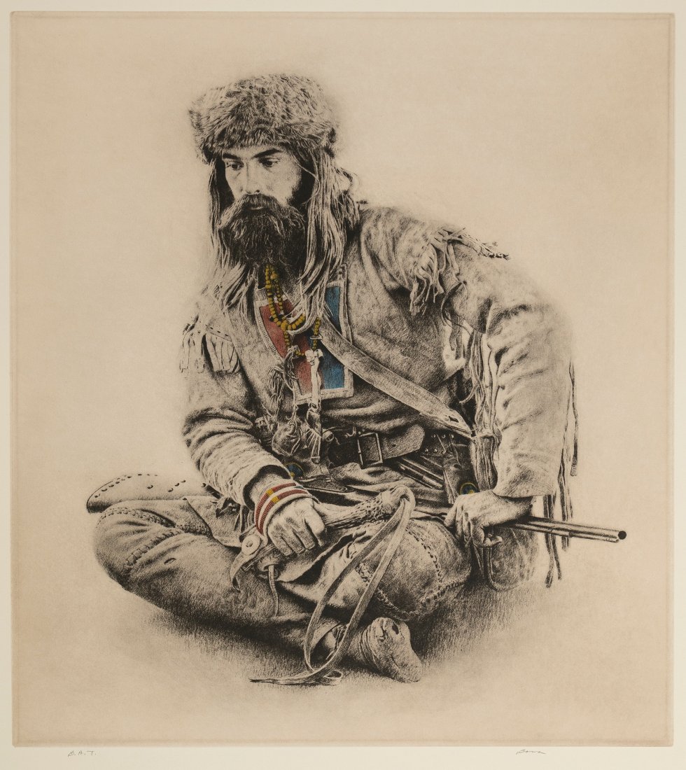 James Bama, Young Mountain Man (1 of 1)