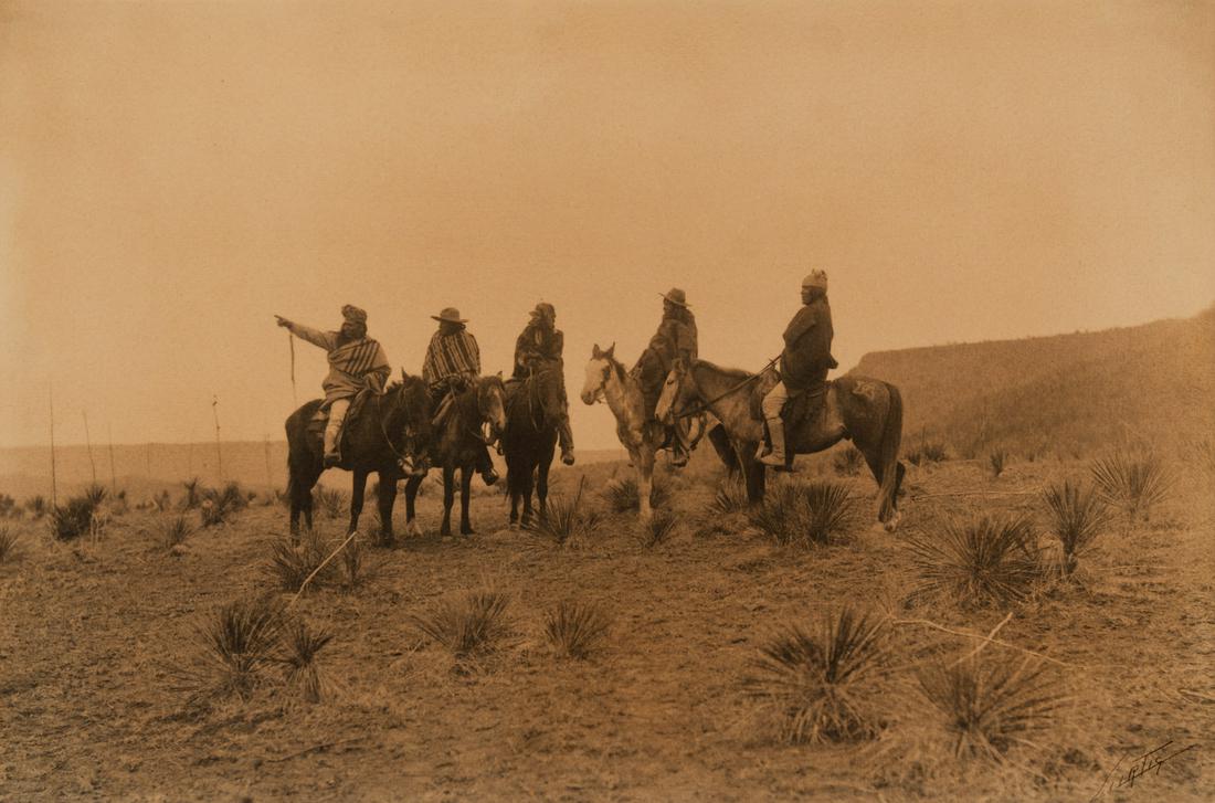 Edward Curtis, The Lost Trail - Apache, 1907 (1 of 3)